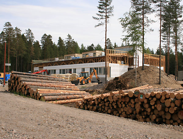 Kruununmaan p&auml;iv&auml;koti rakenteilla